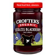 Crofter's Seedless Blackberry Premium Fruit Spread️
