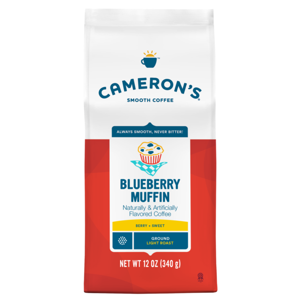 Cameron's Coffee, Ground, Light Roast, Blueberry Muffin