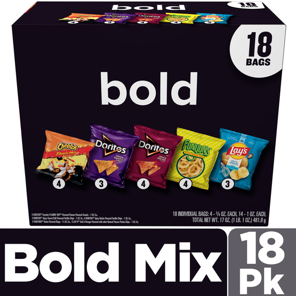 Frito-Lay Snacks Bold Mix Variety Packs