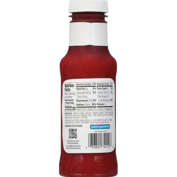 Food Club Chili Sauce