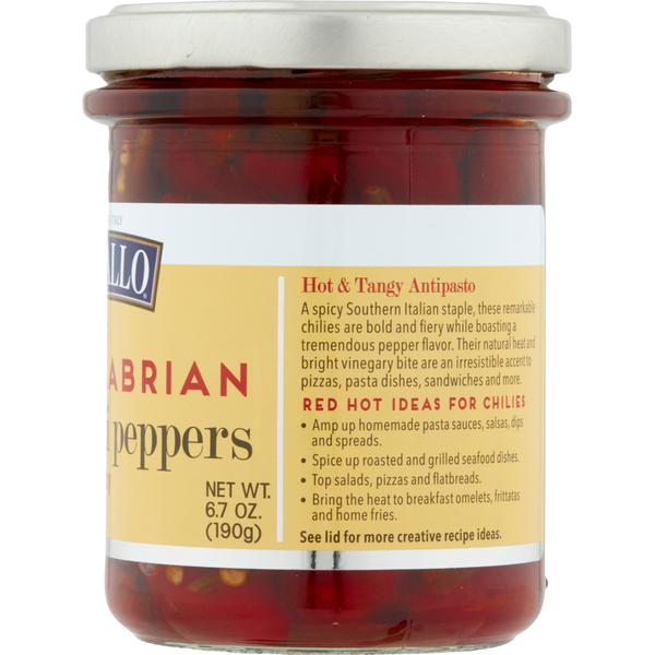DeLallo Chili Peppers, Whole Calabrian, Hot & Spicy