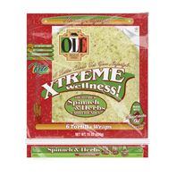 Ole Xtreme Wellness Spinach & Herbs, 10" Tortillas...
️