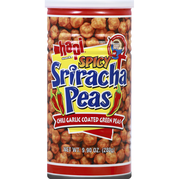 Hapi Snacks Peas, Sriracha, Spicy