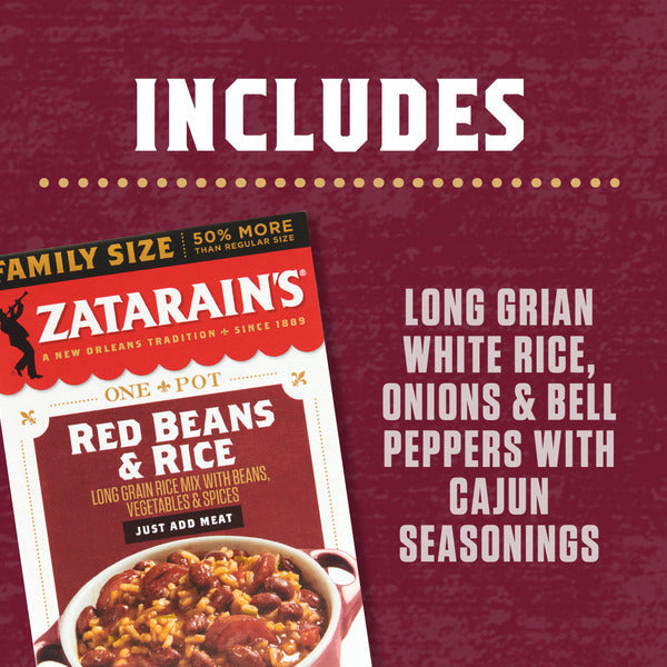 Zatarain's Family Size Red Beans & Rice