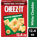 Cheez-It White Cheddar Cheese Crackers, Baked Snack Crackers, 12.4 oz