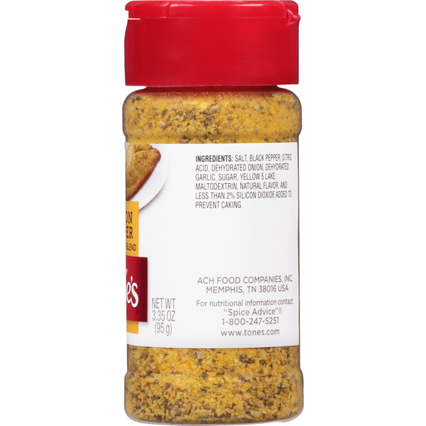 Tone's Seasoning Blend, Lemon Pepper
