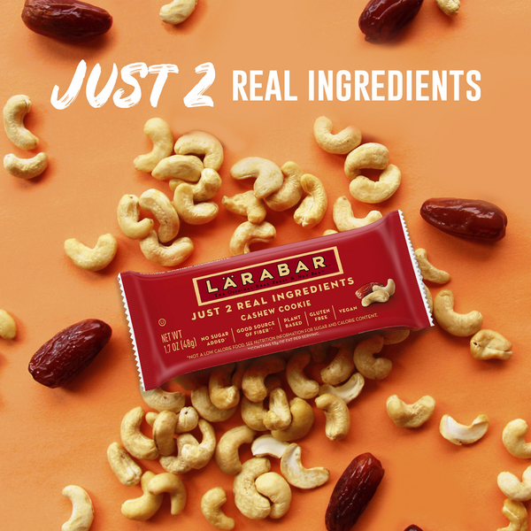 LÄRABAR Cashew Cookie Fruit and Nut Bars