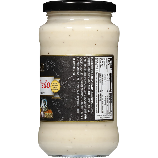 Botticelli Pasta Sauce, White, Premium, Garlic Alfredo