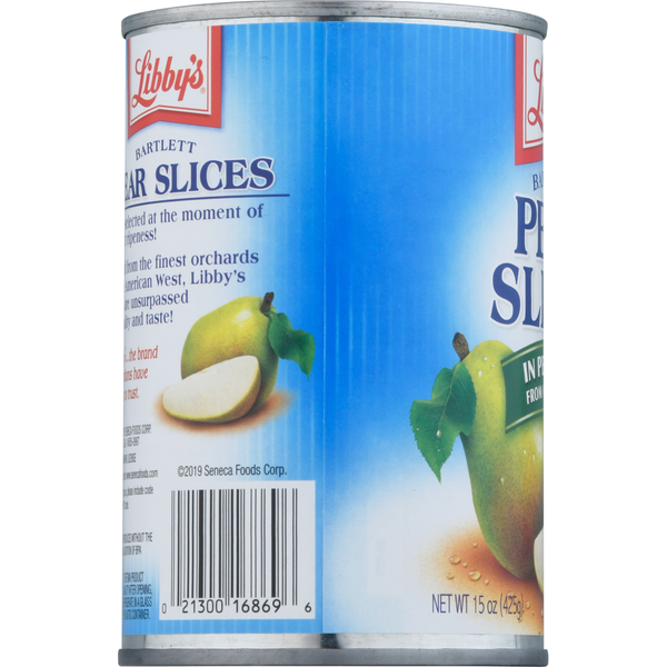 Libby's Pear Slices, in Pear Juice, Bartlett