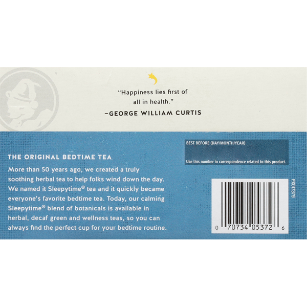 Celestial Seasonings Wellness Tea, Caffeine Free, Tea Bags