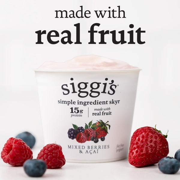 Siggi's Nonfat Acai & Mixed Berries Yogurt