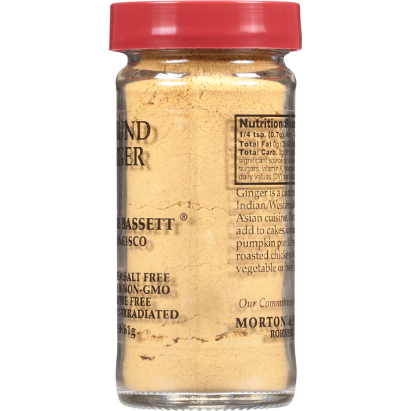Morton & Bassett Spices Ginger, Ground