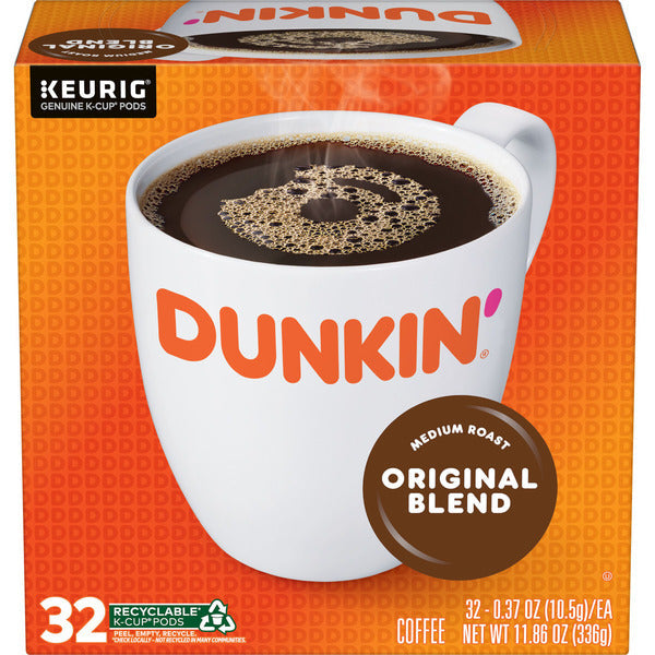 Dunkin' Original Blend Medium Roast Coffee K-Cup Pods