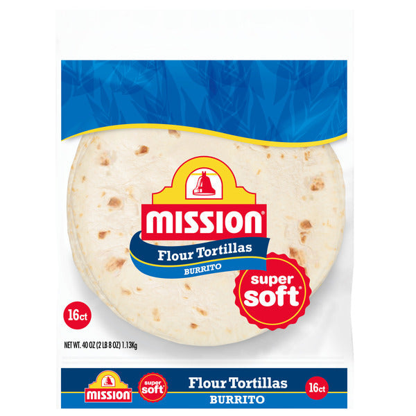 Mission Flour Tortillas, Large