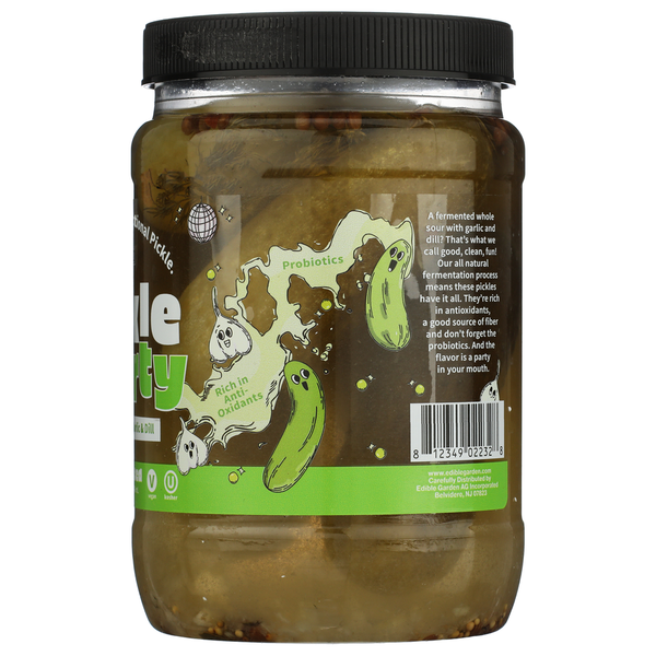 Pickle Party Fermented Whole Sour With Garlic & Dill