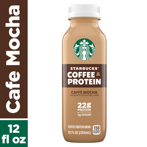 Starbucks Coffee & Protein Cafe Mocha Iced Coffee Bottle