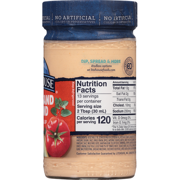 Litehouse Dressing & Dip, Thousand Island
