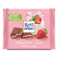 Ritter Sport Milk Chooclate Candy Bar with Strawberry Crème filling