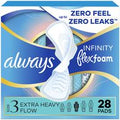 Always Infinity Extra Long Heavy Flow Pads With Wi...
️