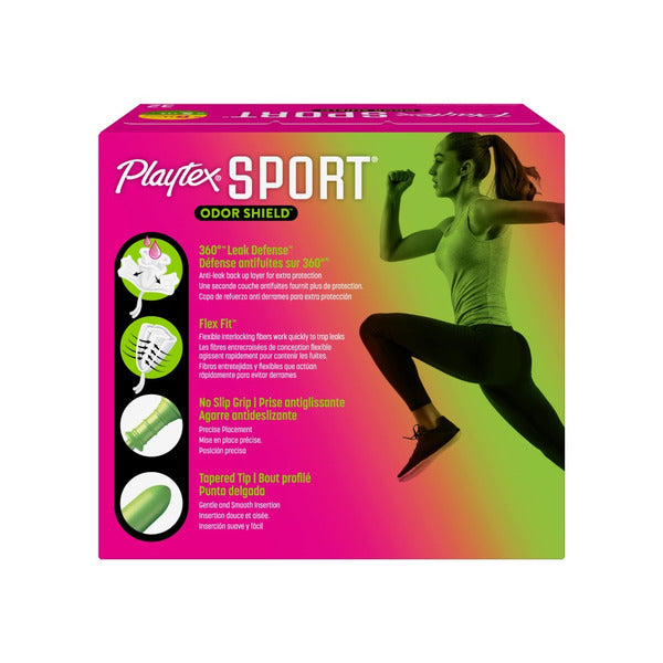 Playtex Odor Shield Tampon, Multi-Pack Regular & Super Absorbency