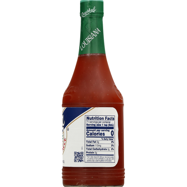 Crystal Hot Sauce, Louisiana's Pure