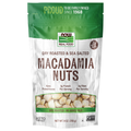 NOW Real Food Macadamia Nuts, Dry Roasted & Sea Salted