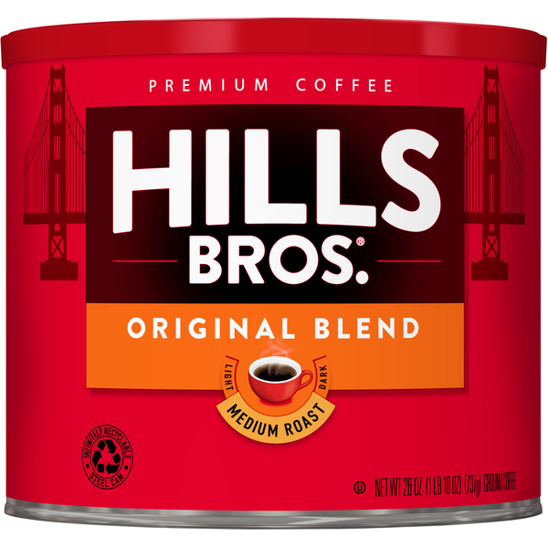 Hills Bros. Coffee, Ground, Medium Roast, Original Blend