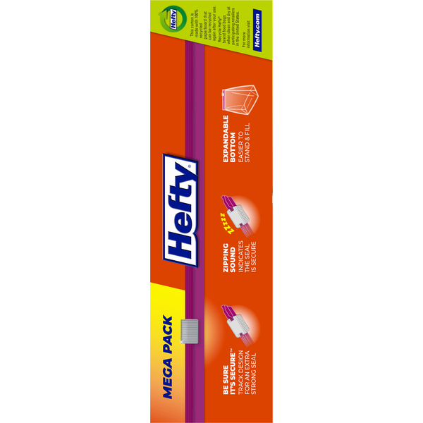 Hefty Storage Slider Bags