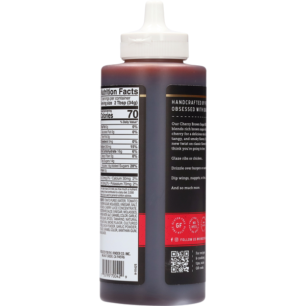 Kinder's Cherry Brown Sugar BBQ Sauce
