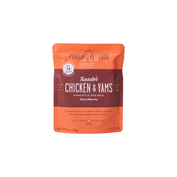 Portland Pet Food Company Tuxedo's Chicken & Yams Homestyle Meal