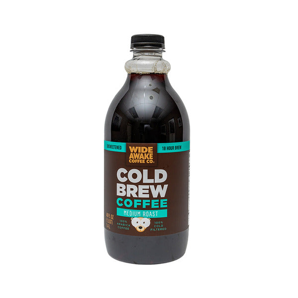Wide Awake Medium Roast Unsweetened 100% Arabica Coffee Cold Brew Coffee