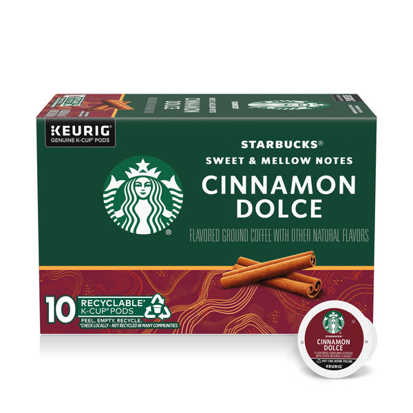 Starbucks Cinnamon Dolce Flavored K-Cup Coffee