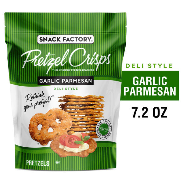 Snack Factory  Garlic Parmesan Pretzel Crisps