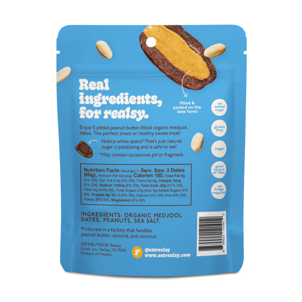realsy Peanut Butter Dates