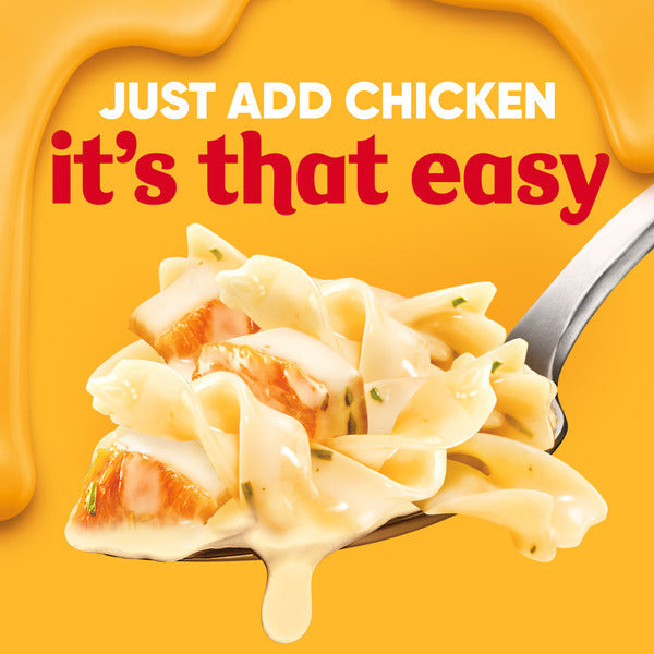 VELVEETA Chicken Alfredo One Pan Dinner Kit with Cheese Sauce, Pasta & Seasonings