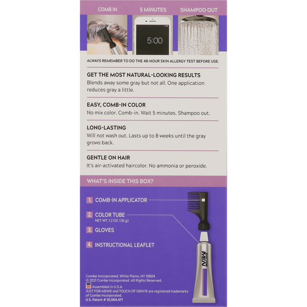 Just For Men Haircolor Kit, Black T-55