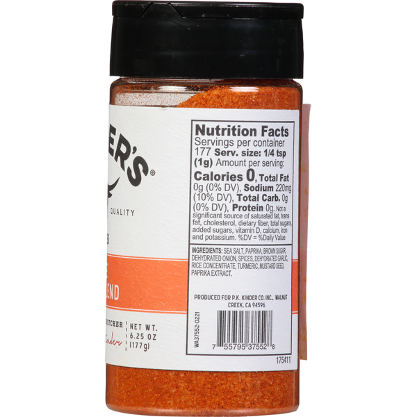 Kinder's Rub, The BBQ Blend