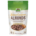 NOW Real Food Almonds, Salted Caramel