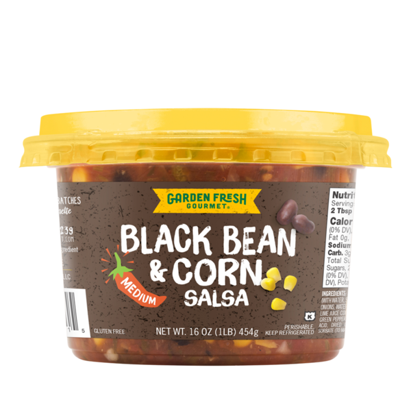 Garden Fresh Gourmet Black Bean & Corn Salsa