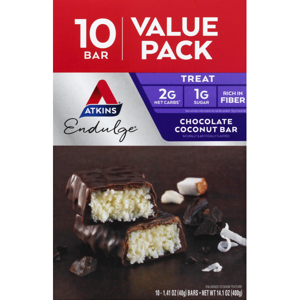 Atkins Endulge Chocolate Coconut Treat Bars