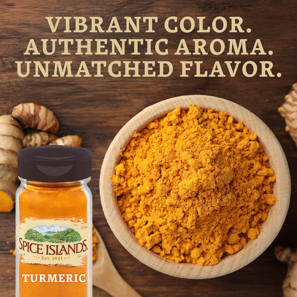 Spice Islands Turmeric, 2.2 oz Jar