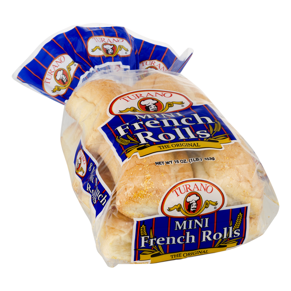 Turano Mini French Rolls Hinged