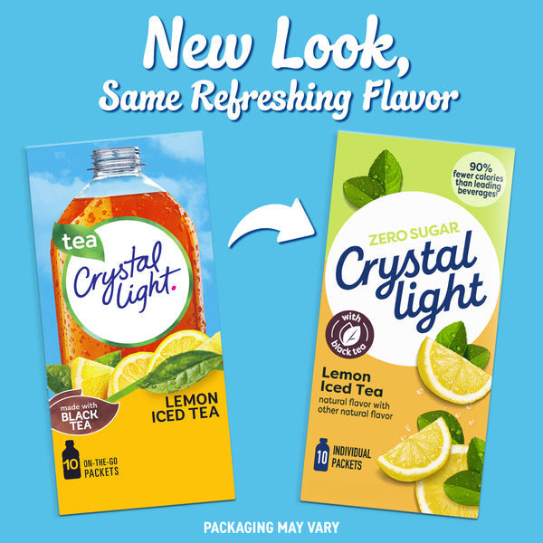 Crystal Light Lemon Iced Tea Powdered Drink Mix