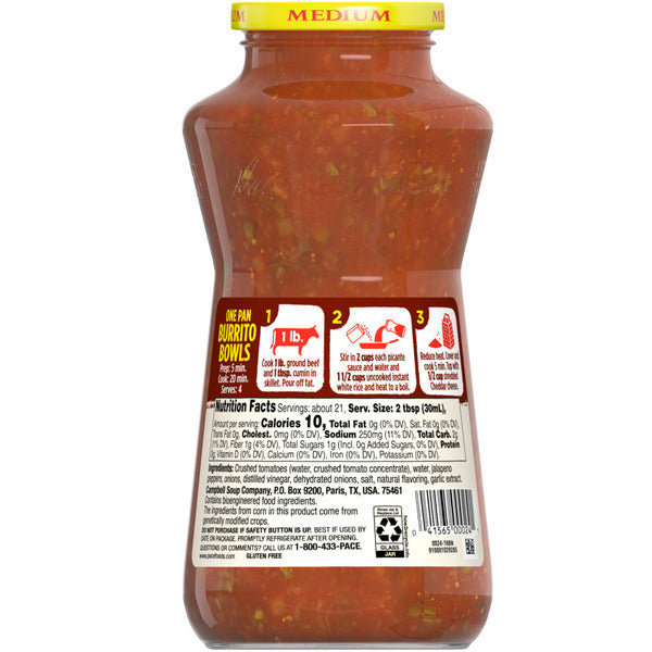 Pace Picante Sauce, Medium