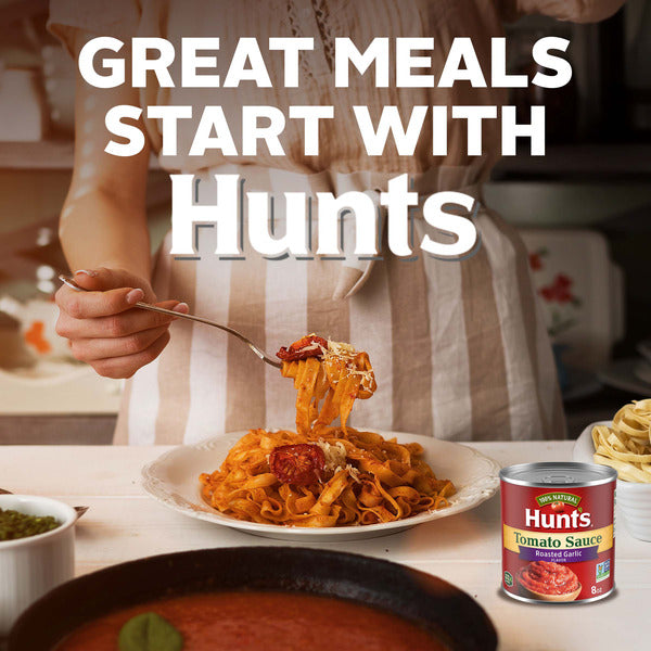 Hunt's Tomato Sauce with Roasted Garlic