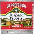 La Preferida Jalapeno Peppers, Whole, Marinated, Hot