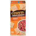 Crav'n Flavor Saltine Crackers, Wheat, 4 Inner Packs