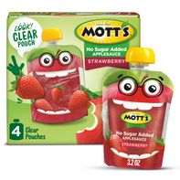Mott's No Sugar Added Strawberry Applesauce️