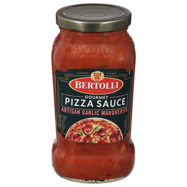 Bertolli Pizza Sauce, Gourmet, Artisan Garlic Margherita