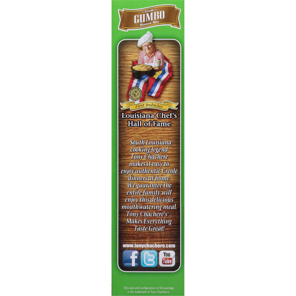 Tony Chachere's Creole Gumbo Dinner Mix